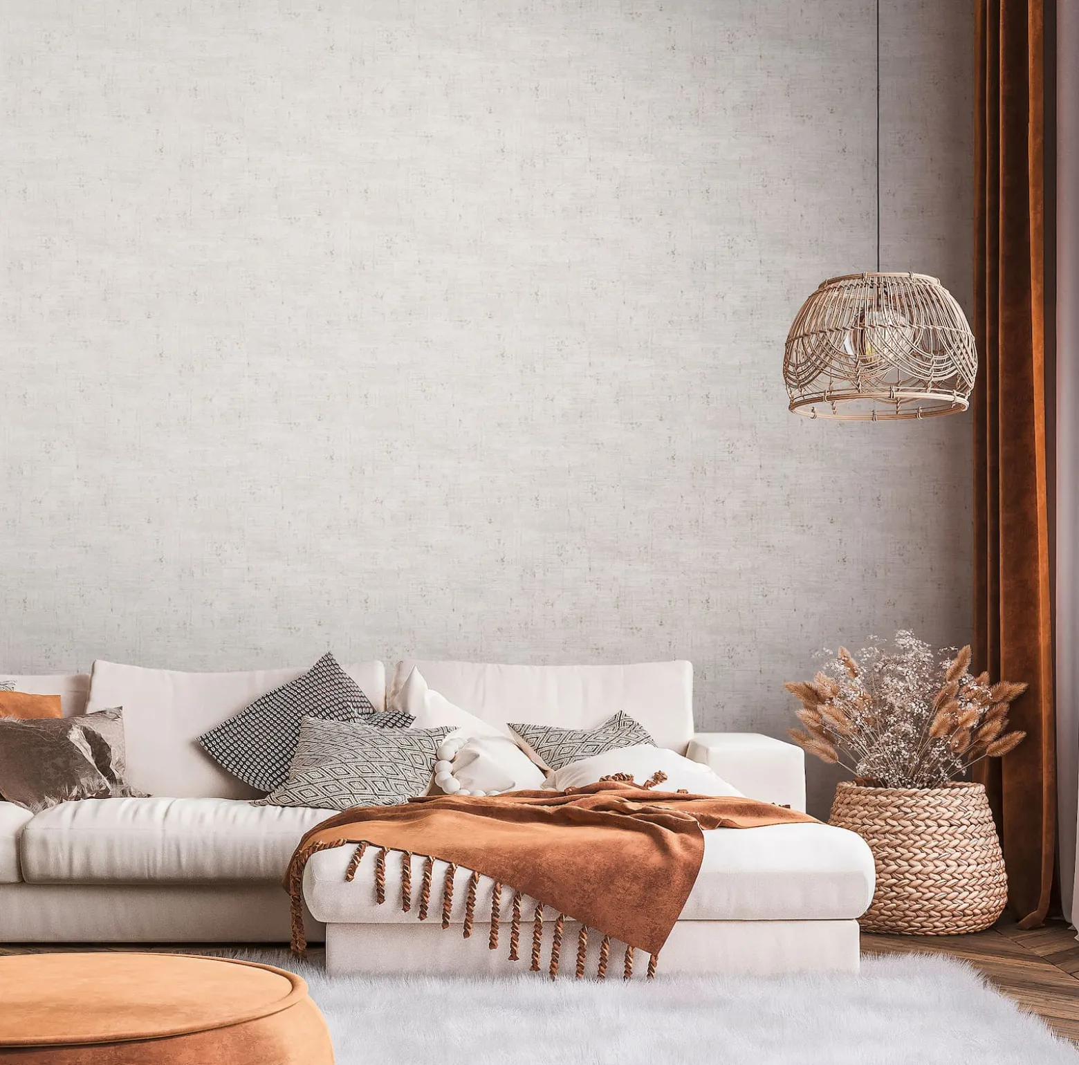 Vliestapete Metalloptik Beige Grau Gold Metallic 39657-4