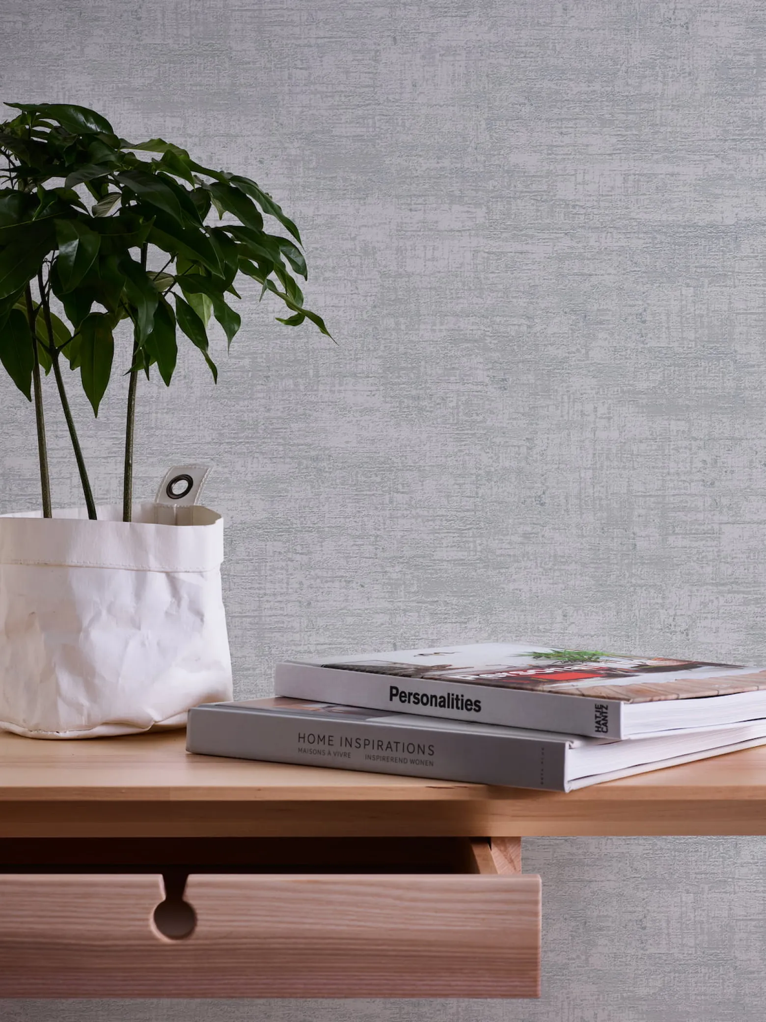Vliestapete Metalloptik Grau Silber Metallic 39657-2
