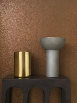Vliestapete Metall Optik Kupfer Metallic 86569
