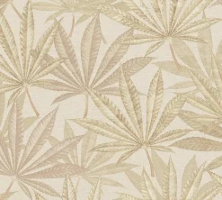 Vliestapete Michalsky Blattmuster Beige Creme 39984-3