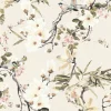 Vliestapete Michalsky Blumen Floral creme grün 36498-2