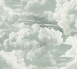 Vliestapete Michalsky Himmel Wolken Grau Weiß 39985-1