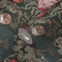 Vliestapete Michalsky Rosen Rot Grün Blau 39979-1