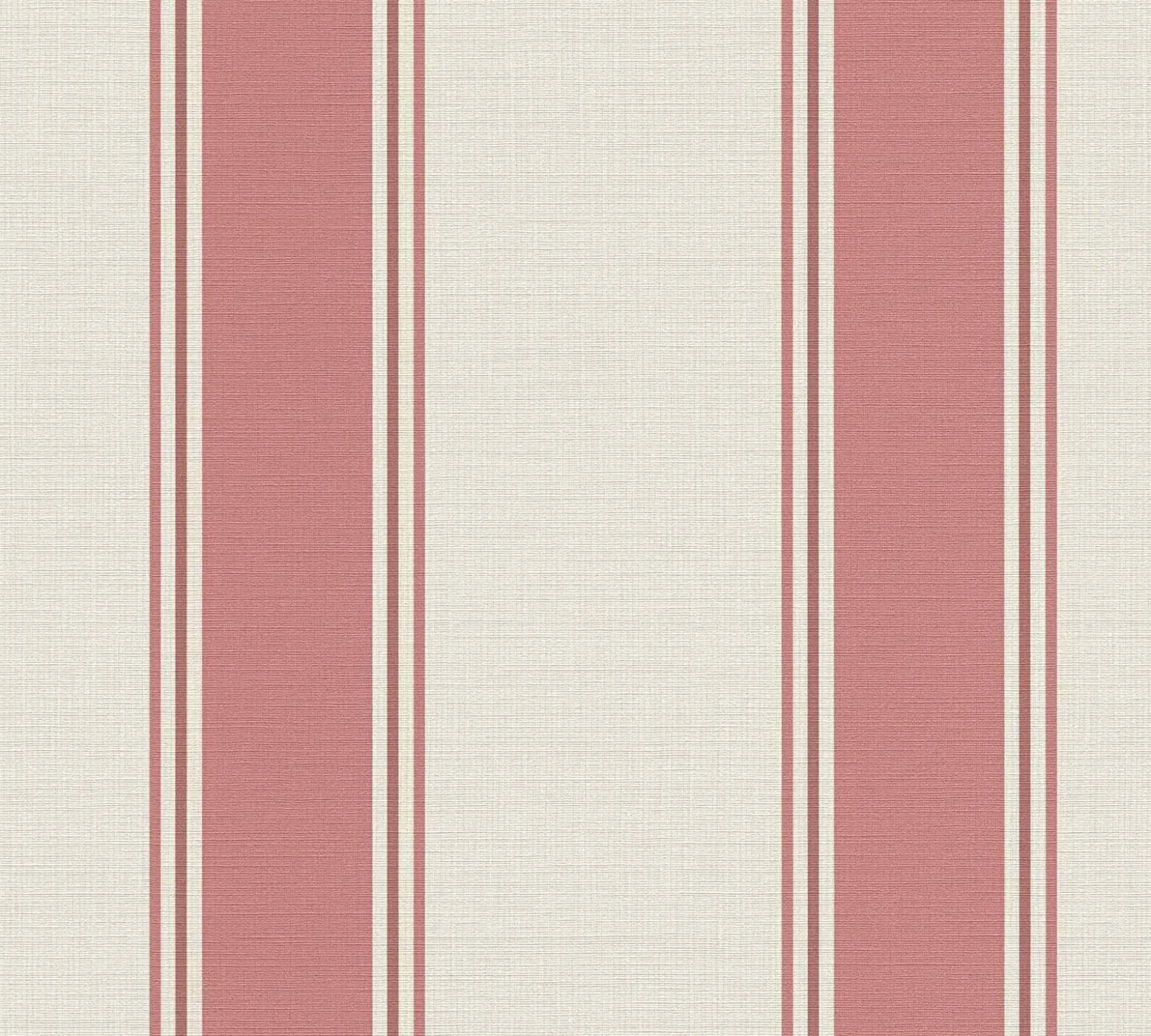 Vliestapete Michalsky Streifen Rot Creme 39983-1