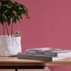 Vliestapete Michalsky Uni Streifen rot 37987-9