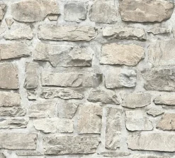 Vliestapete Natursteinmauer beige grau 36370-2
