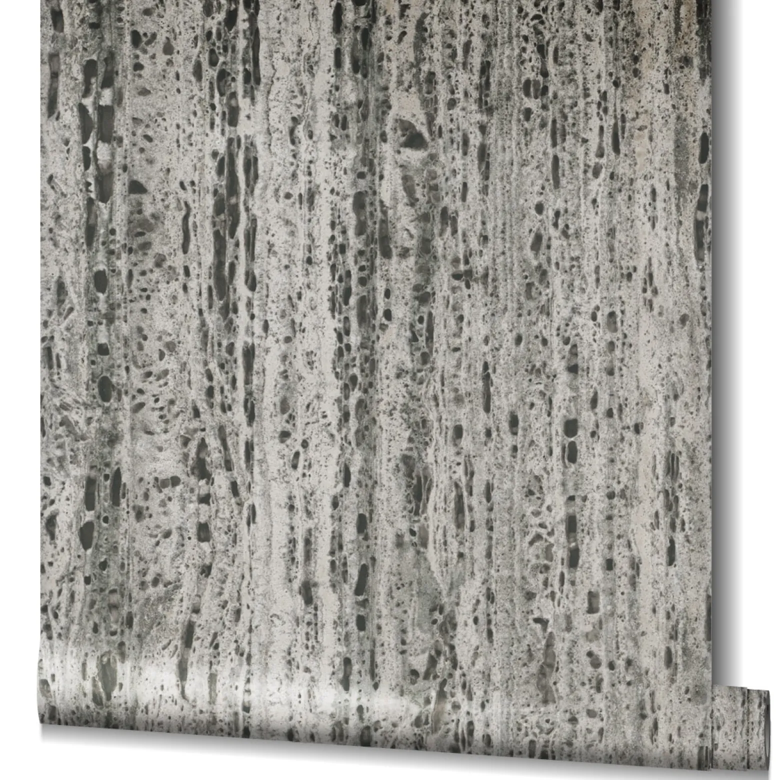 Vliestapete Natursteinwand Struktur Grau Braun 33354