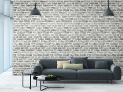Vliestapete Neue Bude 2.0 Backstein-Optik grau 36140-3
