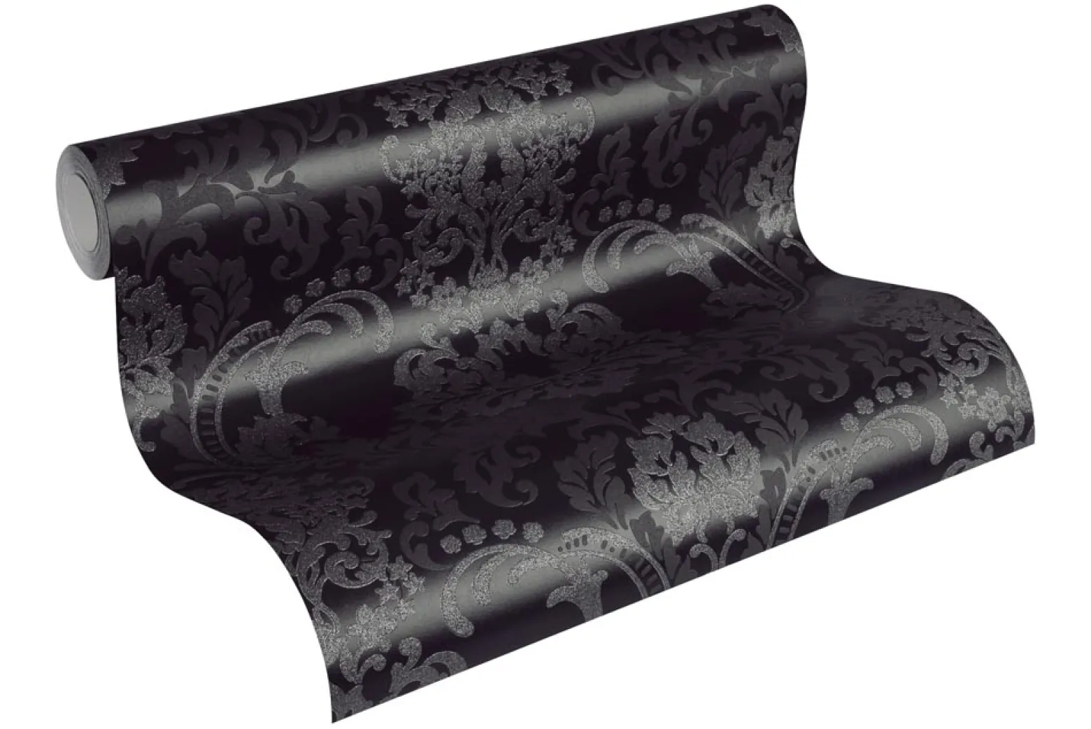 Vliestapete Neue Bude 2.0 Barock schwarz anthrazit 36166-3