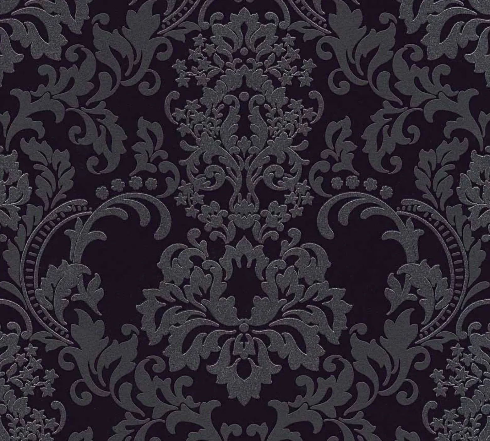Vliestapete Neue Bude 2.0 Barock schwarz anthrazit 36166-3