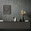 Vliestapete Ornamente Floral Grau Silber Metallic 82385