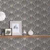 Vliestapete Ornamente grau weiß gold 37528-4