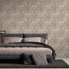 Vliestapete Ornamente Metallic Grau Kupfer 39119-1