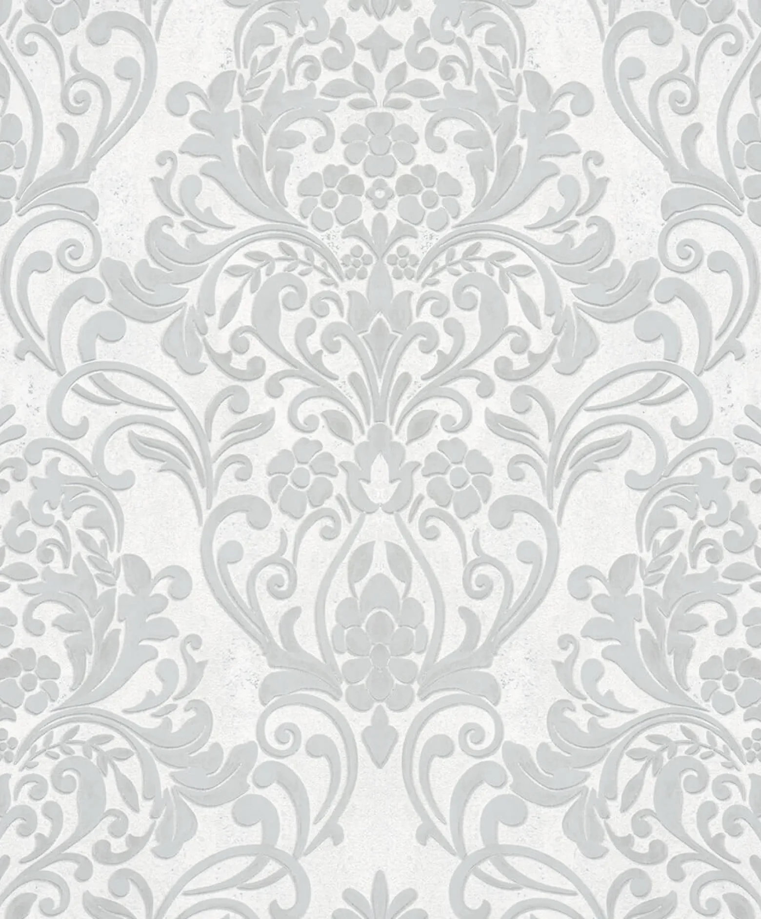 Vliestapete Ornamente Metallic grau silber 32602