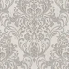 Vliestapete Ornamente Metallic grau kupfer 32603