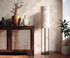 Vliestapete Palmen Dschungel Creme Beige Metallic 79162-1