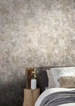 Vliestapete Patina Stein braun beige 85722