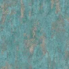 Vliestapete Petrol Metallic Putz Optik 10273-18 Erismann