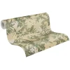 Vliestapete Pflanzen Floral Blumen Grün Weiß 39424-1