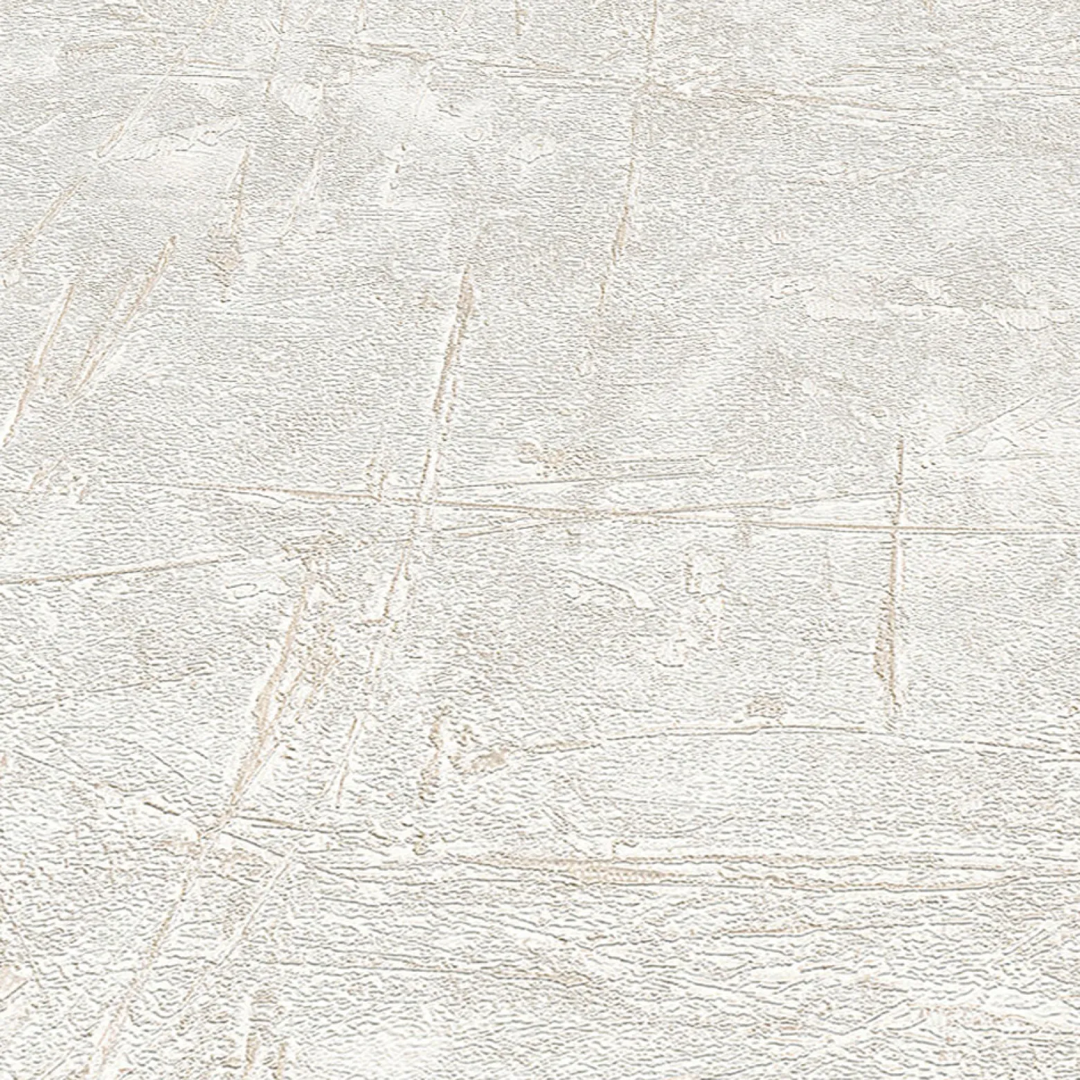 Vliestapete Putz Optik Cremeweiß Glitzer 10315-14