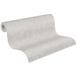Vliestapete Putz Optik Struktur Einfarbig Grau 39223-7