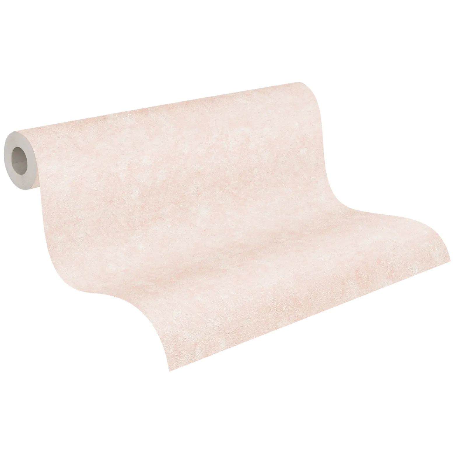 Vliestapete Putz Optik Struktur Uni Weiß Rosa 39223-8
