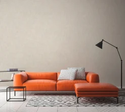 Vliestapete Putz Optik Struktur Creme Grau 38923-1