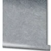 Vliestapete Putz-Optik Struktur Metallic grau 32816