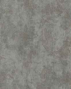 Vliestapete Putzstruktur Uni grau bronze Metallic 58008