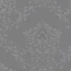 Vliestapete Ranken Floral anthrazit Marburg 58225