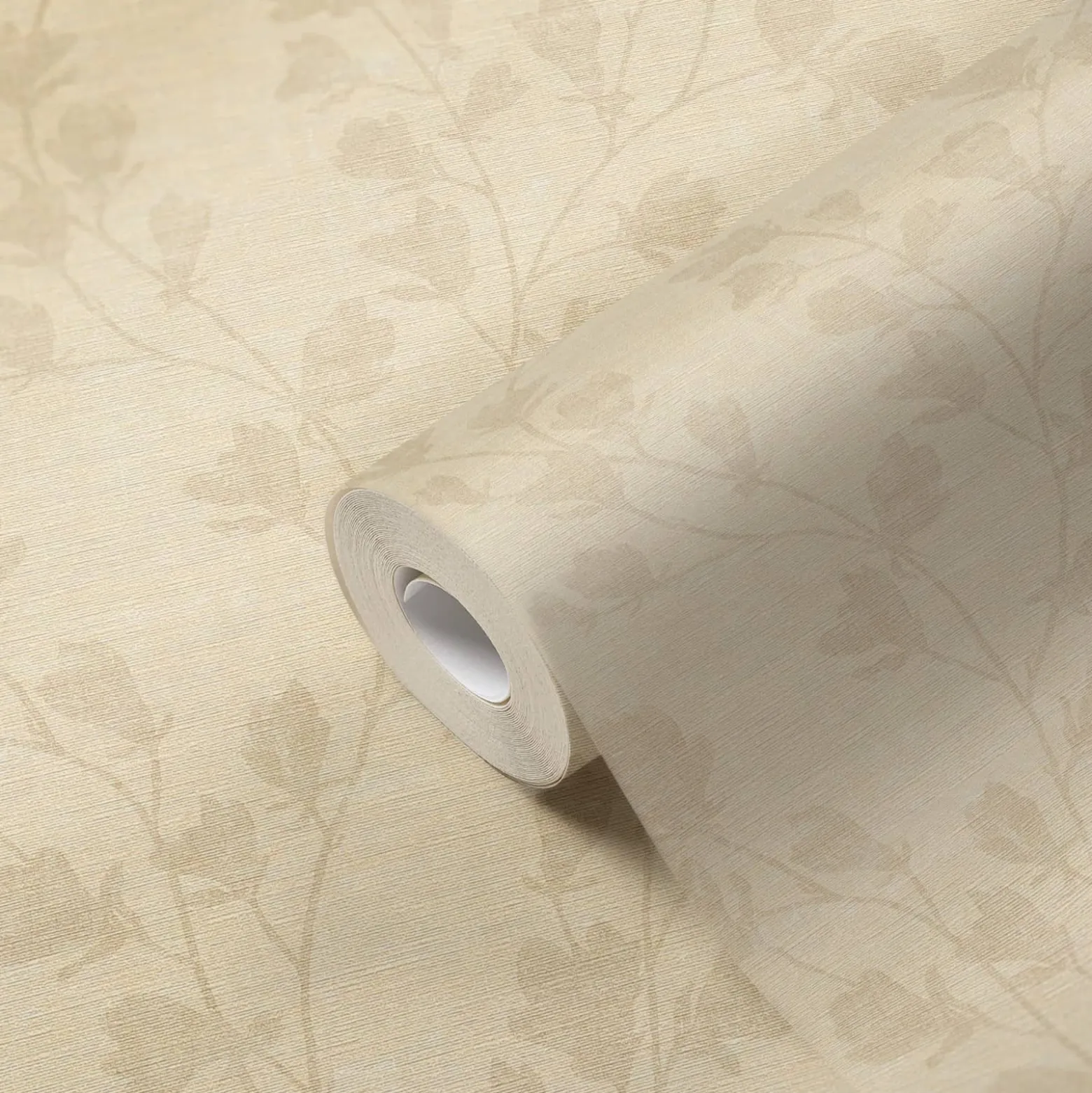 Vliestapete Ranken Floral Beige Nara 38747-5 AS Creation