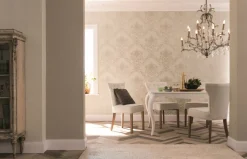 Vliestapete Ranken Floral graubeige Marburg 58224