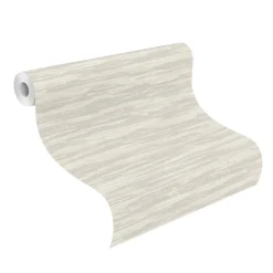 Vliestapete Rasch Abstrakt Hellgrau Silber Metallic 720440