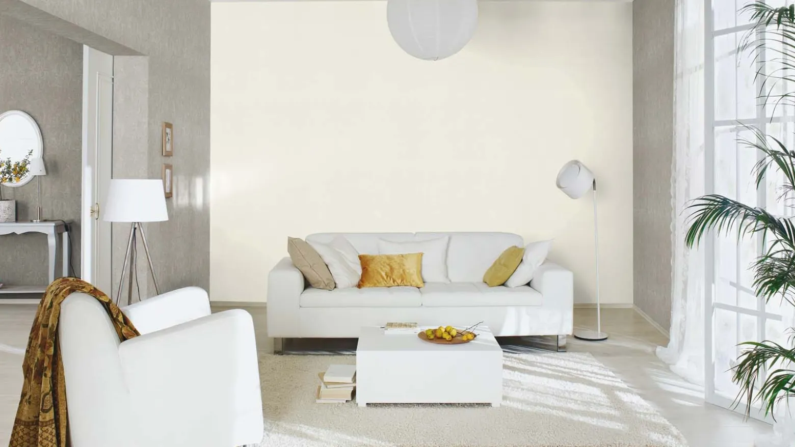 Vliestapete 538335 Rasch Beton Optik Silbergrau Gold