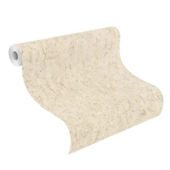 Vliestapete 538328 Rasch Beton Optik Perlbeige Gold