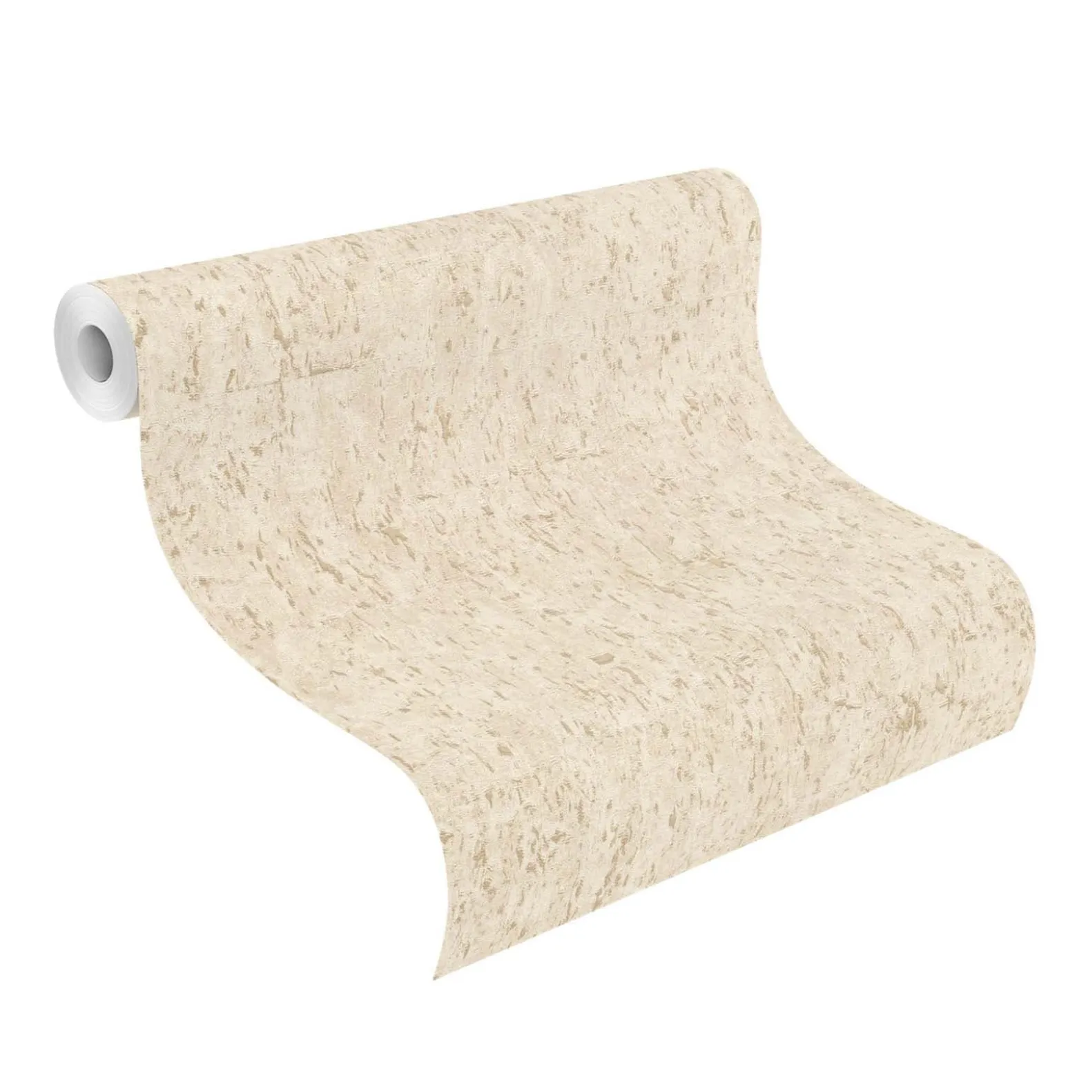 Vliestapete 538328 Rasch Beton Optik Perlbeige Gold