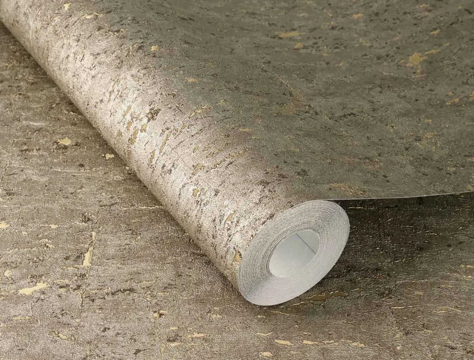 Vliestapete 538342 Rasch Beton Optik Gold