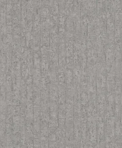 Vliestapete Rasch Betonoptik Linien Dunkelgrau 499247