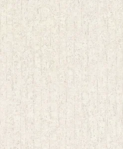 Vliestapete Rasch Betonoptik Linien Weiß Grau 499216