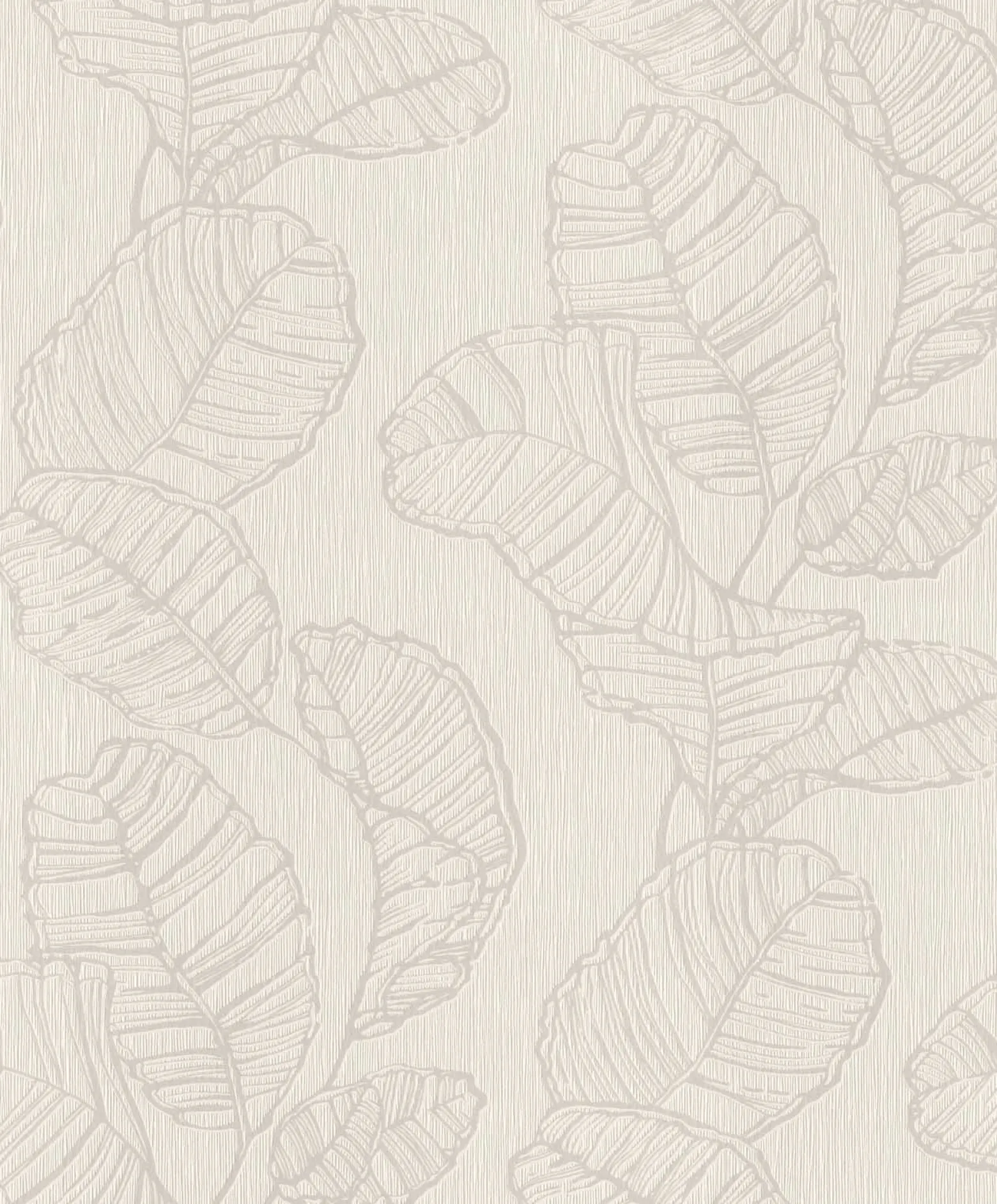Vliestapete Rasch Blatt Muster Beige Grau 822618