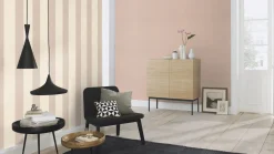 Vliestapete Rasch Blockstreifen braun beige 485462