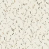 Vliestapete Rasch Blätter Aquarell Creme Grau 486131