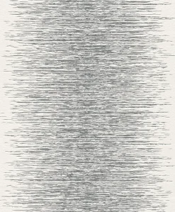 Vliestapete Rasch Deco Style Streifen silber weiß 413809