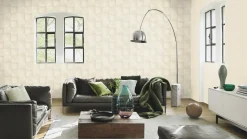 Vliestapete Rasch Fell Uni Struktur beige 418644