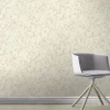 Vliestapete Rasch Floral Blüten Creme Gold Metallic 456745