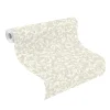 Vliestapete Rasch Floral Blumen Grau Weiß 720761