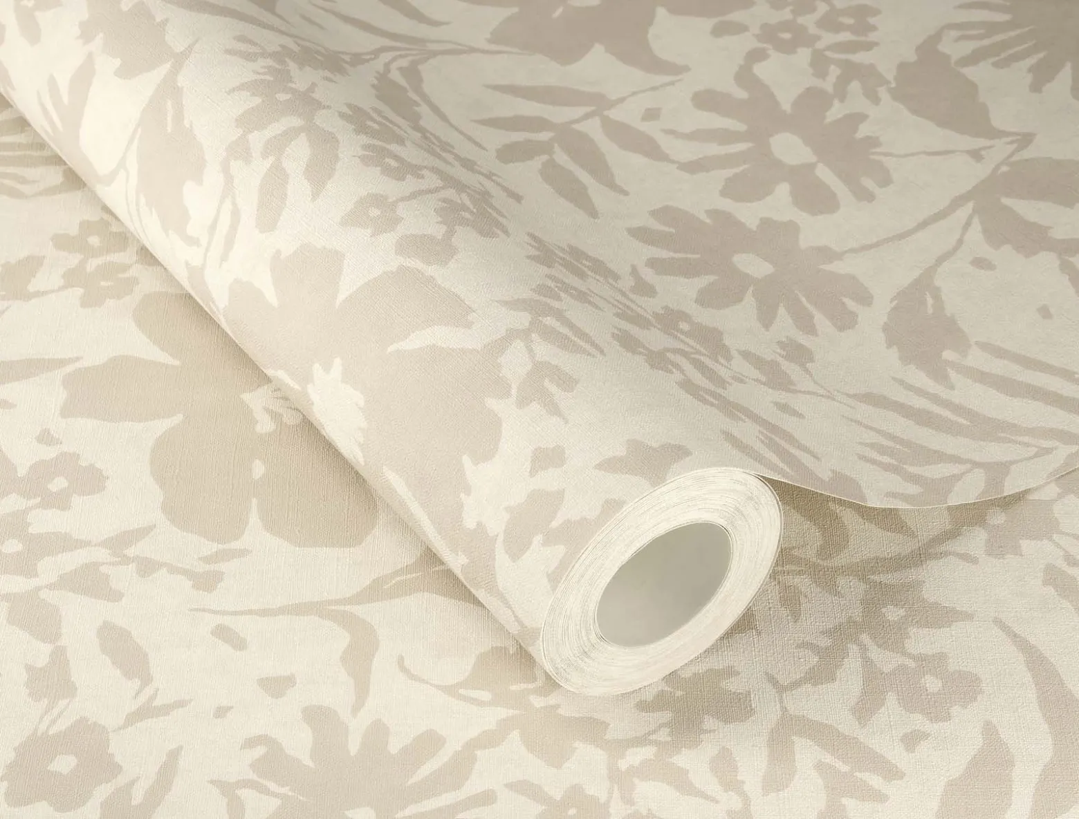 Vliestapete Rasch Floral Blumen Creme Beige 330403