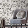 Vliestapete Rasch Floral Creme Silber Metallic 868920