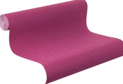 Vliestapete Rasch Florentine Uni Struktur beere 448542