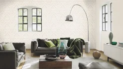 Vliestapete Rasch Florentine Struktur beigegrau 448634